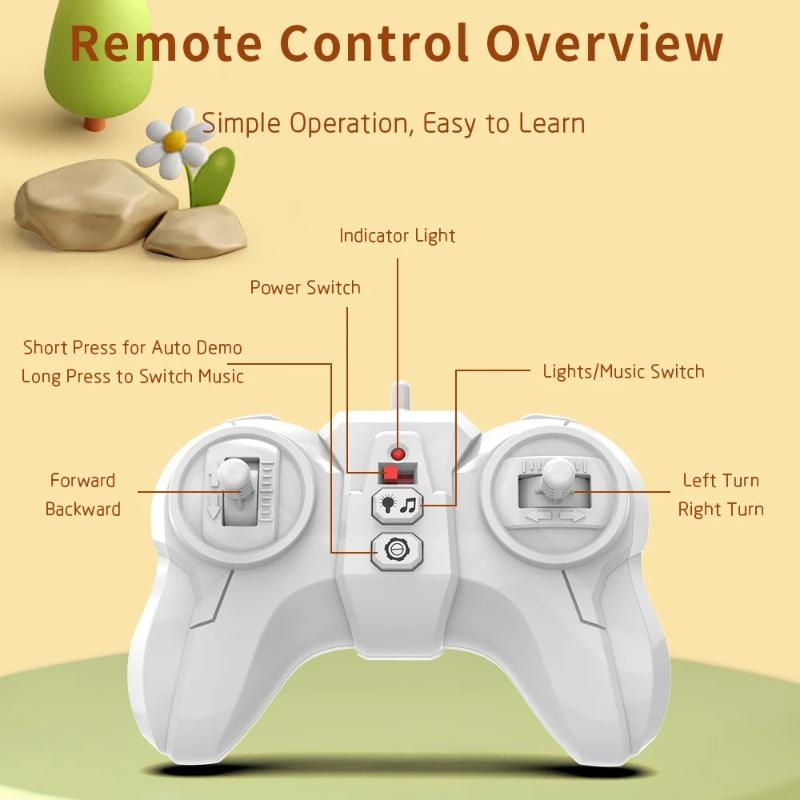 2.4G Bumper Battle Rc Car With Led Music Ejecting Plush Toys Parent-Child Competitive Racing Game For Boys Kids Outdoor Toys