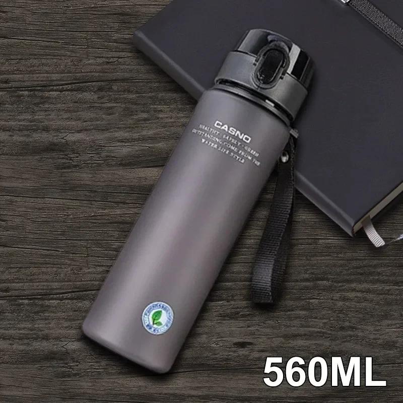 400ml/560ml Frosted Sports Water Bottle BPA Free Leak Proof Sports Water Bottle Tour Hiking Portable Outdoor Riding Gym Bottles
