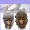 Exquisite Black Myth Wukong Mask For Halloween Cosplay Stunning Sun Wukong Costume Accessory