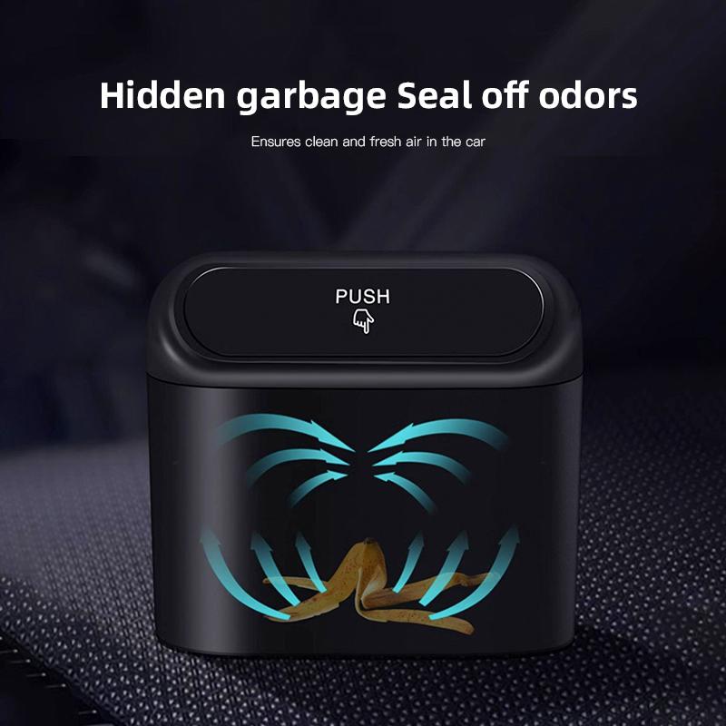 For Benz SW222Car Door Trash Can Garbage Bin Storage Box Auto Accessories For Mercedes Benz AMG GLE GLS CLA CLE GLC CLS GLA W223 W213 Stickers