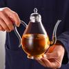 Clear Borosilicate Glass Teapot