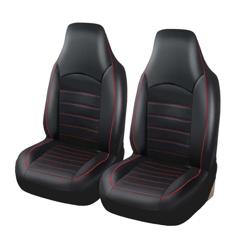Coprisedile Auto in Ecopelle Set Completo Compatibile con Airbag e Sedile Posteriore Diviso Coprisedili Universali per Auto Stile Coprisedile Auto Interni Auto