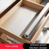 Kitchen Oil-proof Self Adhesive Stickers Anti Fouling High Temperature Waterproof Aluminum Foil Wallpaper Cabinet Contact Papers