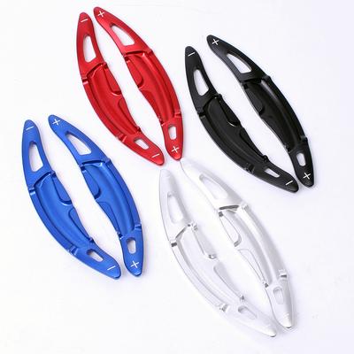 2pcs Aluminum Paddle Shift For Porsche 911 Spyder 918 Cayman 718 Panamera Macan Cayenne Car Steering Wheel Shifter DSG