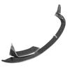 Car Front Bumper Lip Splitter+Side Splitter Corner For BMW M3 F80 M4 F82 F83 2015-2020 MP Style Carbon Fiber Glossy Black 4 PCS