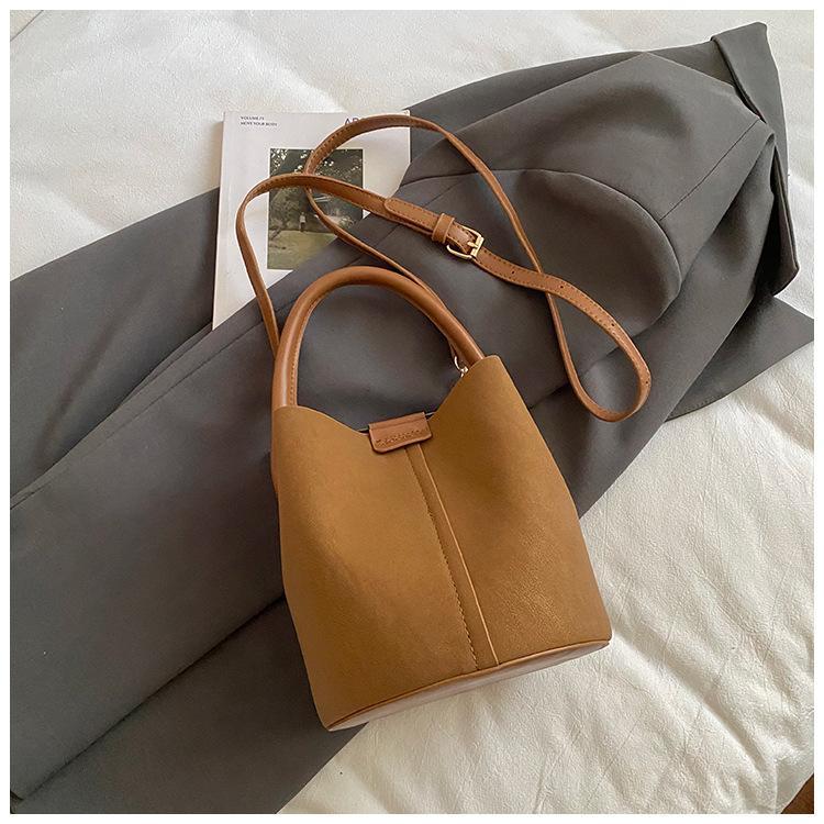 Женская сумка на плечо зимняя новая сумка-мессенджер сумка-ведро модная сумка высокой ценности