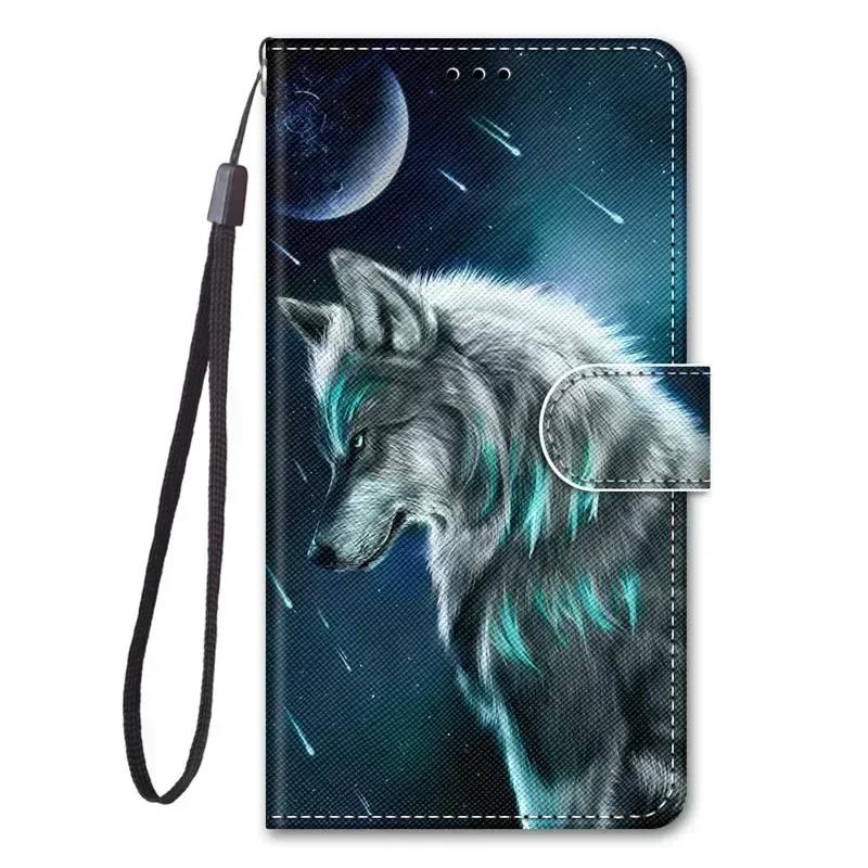 Wallet Book Stand Case for Funda Xiaomi 14T Pro Case On For Coque Xiomi 14t Pro Xiaomi14T 14TPro Cat Animal Painted Phone Cover