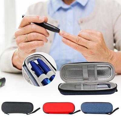 Portable EVA Insulin Cooling Bag Waterproof Thermal Insulated Pocket Pill Protector Medicine Travel Cooler for Diabetics