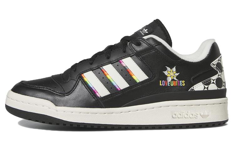 Adidas Originals Pride Rm Forum Low Shoes  Black White  ID7491 36