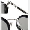 Round Sunglasses Men Women ND9 Adjustable Dimming Retro Punk Fishing Eyeglasses Outdoor Shades UV400 Protection