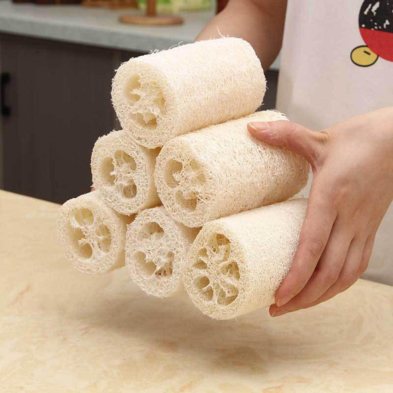 

YYY Organic Loofahs Loofah Spa Exfoliating Scrubber natural Luffa Body Wash