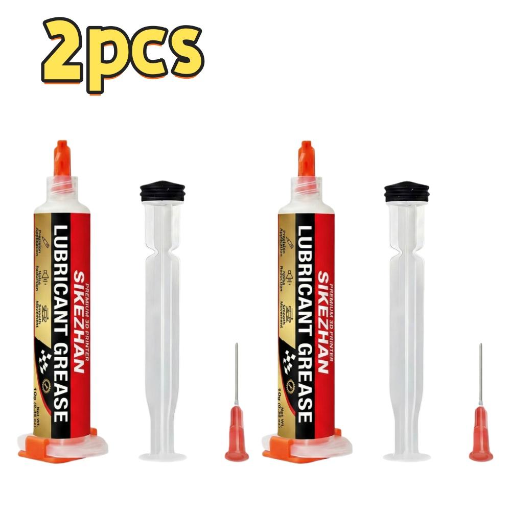SIKEZHAN 3D Printer Grease White Lubricant Lube for Lead Screws Linear Rails Rods Reduce Noise Smooth Printing Maintenance Kit