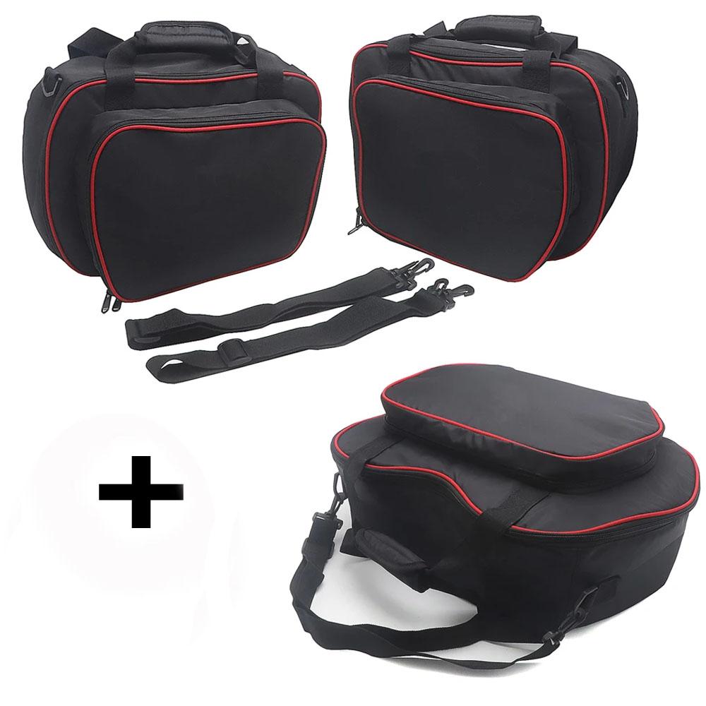 For DUCATI MULTISTRADA V4 V4 S 2021 New Motorcycle Expandable Topcase Pannier Liners Bags Saddlebags Sidecase Inner Bags