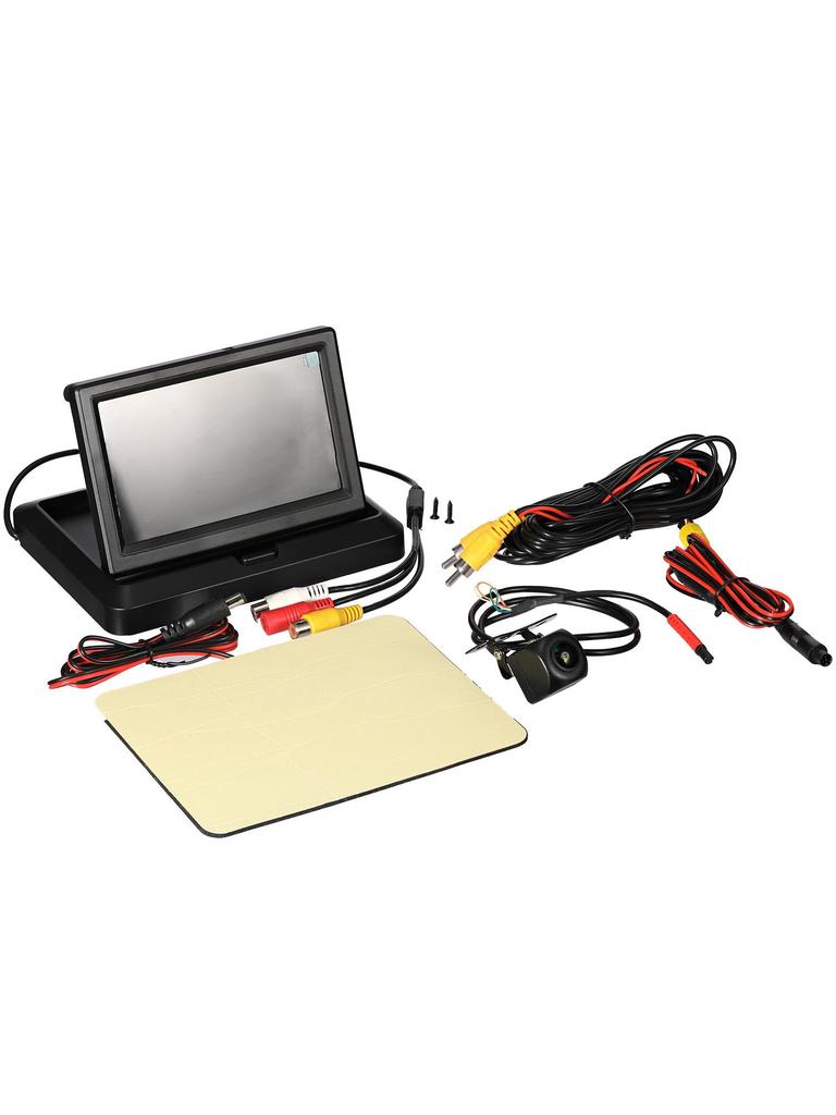 5-inch AHD Car Monitor with Rotating and Folding Capabilities