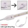 1Pcs High Voltage Light Bar Connector With Plug COB LED Light Accessories New Light Strip Plug