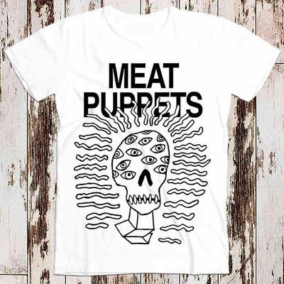 Meat Puppets Rock Alternative Musik T-Shirt Top Unisex Damen Vintage T-Shirt 8253