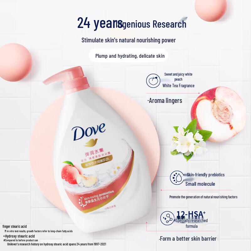 Dove Hydrating & Refreshing Shower Gel