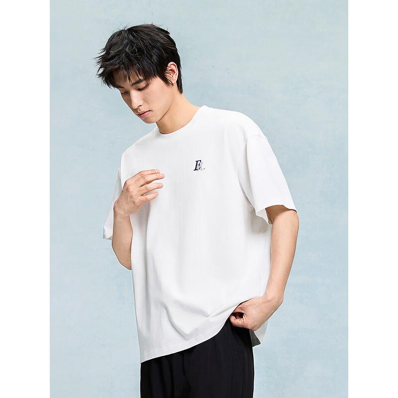 GXG Men's Graphic Print Loose Fit Round Neck T-Shirt