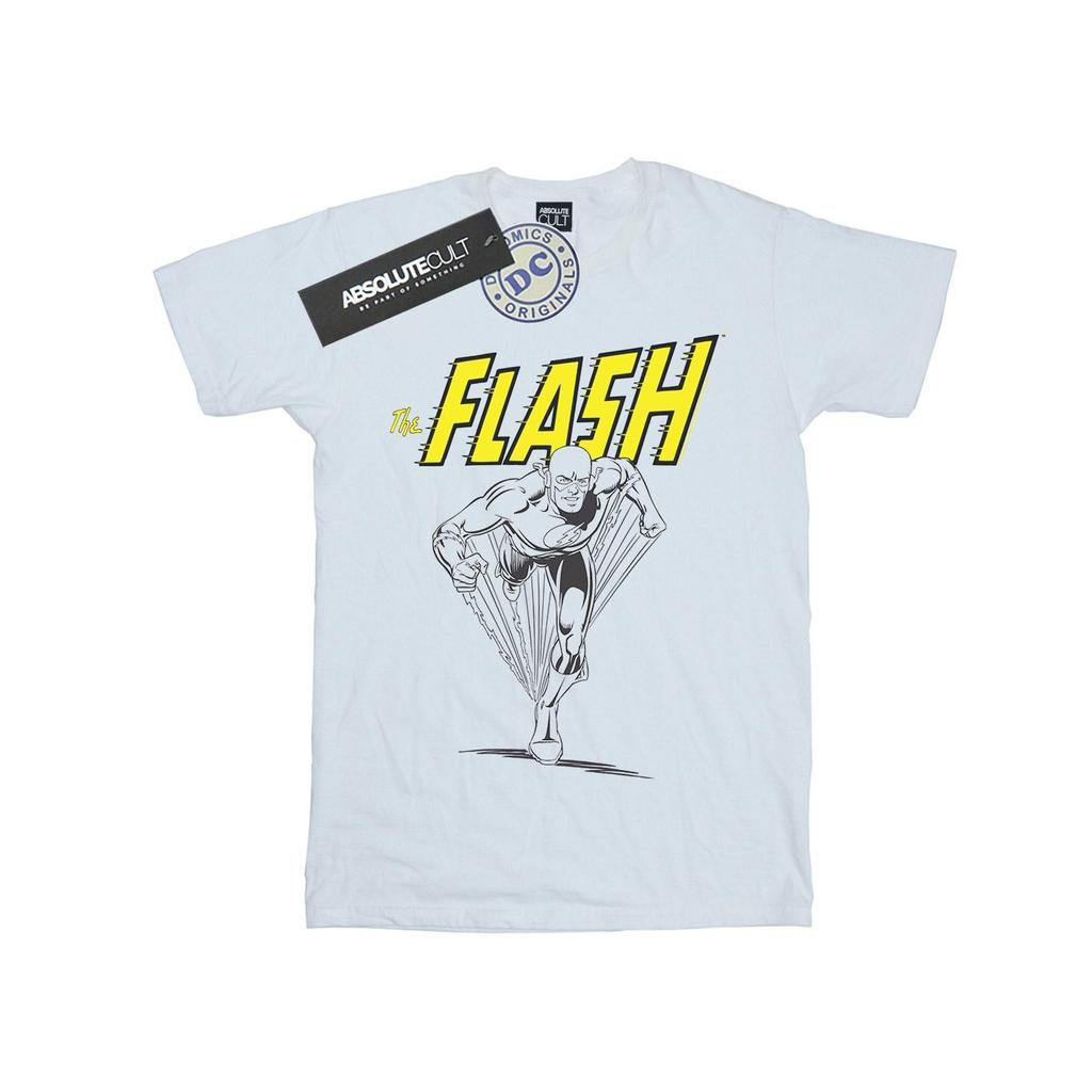 DC Comics Mens The Flash Mono Action Pose T-Shirt