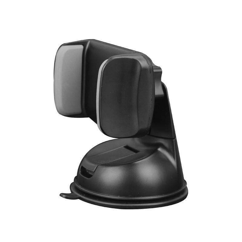 

Universal Car Phone Holder With Suction Cup And 360-degree Rotating Gel Base For Navigation серый