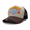 Tiger Embroidery Sun Hat Male And Female Couple Mesh Cap Truck Driver Hat Breathable Baseball Cap