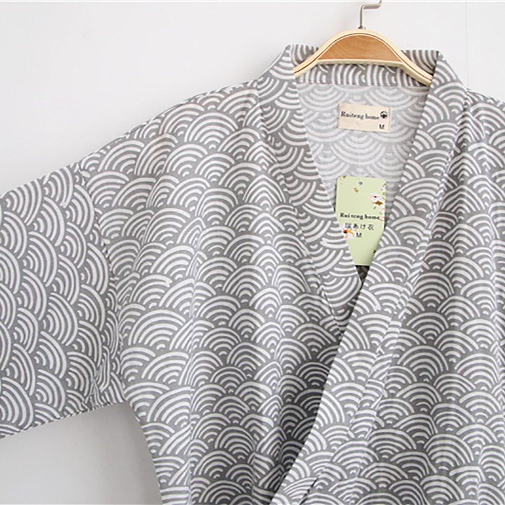 Japonez Față Moale la Umiditate Rapid Unul Cu Larg După Uz Comercial Halat de Baie, Jinbei, stil, Cămașă de Noapte, deschidere, Yukata, Articole de Casă, 100%