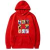 Japanese Anime Characters Hoodie Fashion Design Men's Women's Sweatshirt Fleece Oversized Couples Casual Streetwear Hoodies