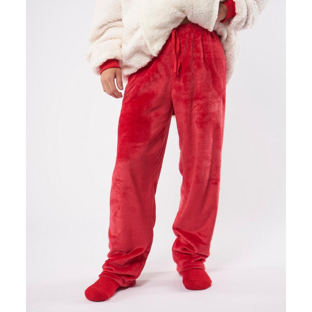 Ribbon Unisex Adult Eskimo Style Fleece Lounge Pants