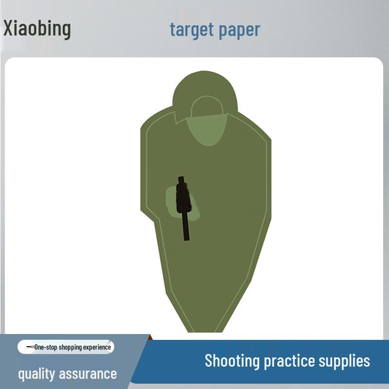 Tactical Shooting Target Paper