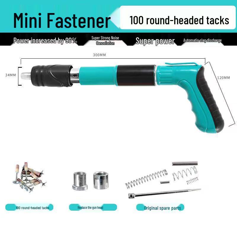 **Mini Nail Gun Silencer & Nailer Fixer for Ceiling Decoration**