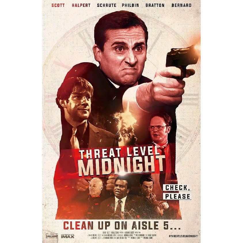 Threat Level Midnight Poster 16x24 , Unframed