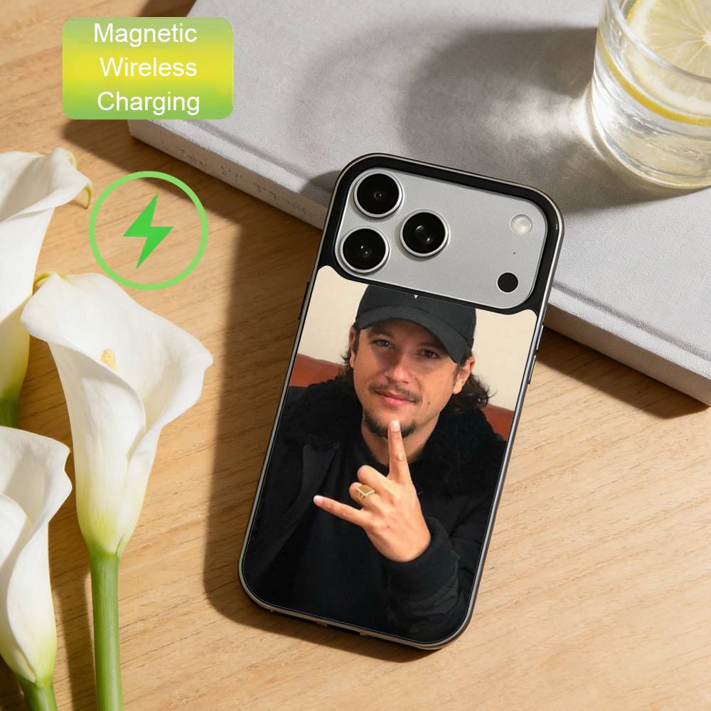 

N-Nekfeu French Rap Phone Case For iPhone17,16,15,14,13,12,11 Max Black Wireless Charging Protecitve Cover iPhone14Plus