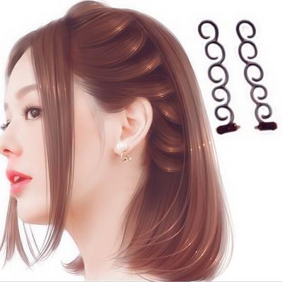 Flower Magic Hair Clip Stylist Queue Twist Plait DIY Hairstyle Styling Accessories Random Colors Free