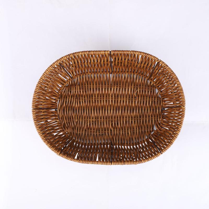 Imitation Rattan Fruit & Vegetable Storage Basket
