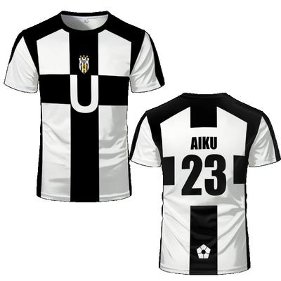 2026 Sommer Fünf-Personen-Muster VL Replika Anime Blue Lock Vollprint Herren T-Shirt Cosplay Fußballtrikot Futsal Muster T-Shirt