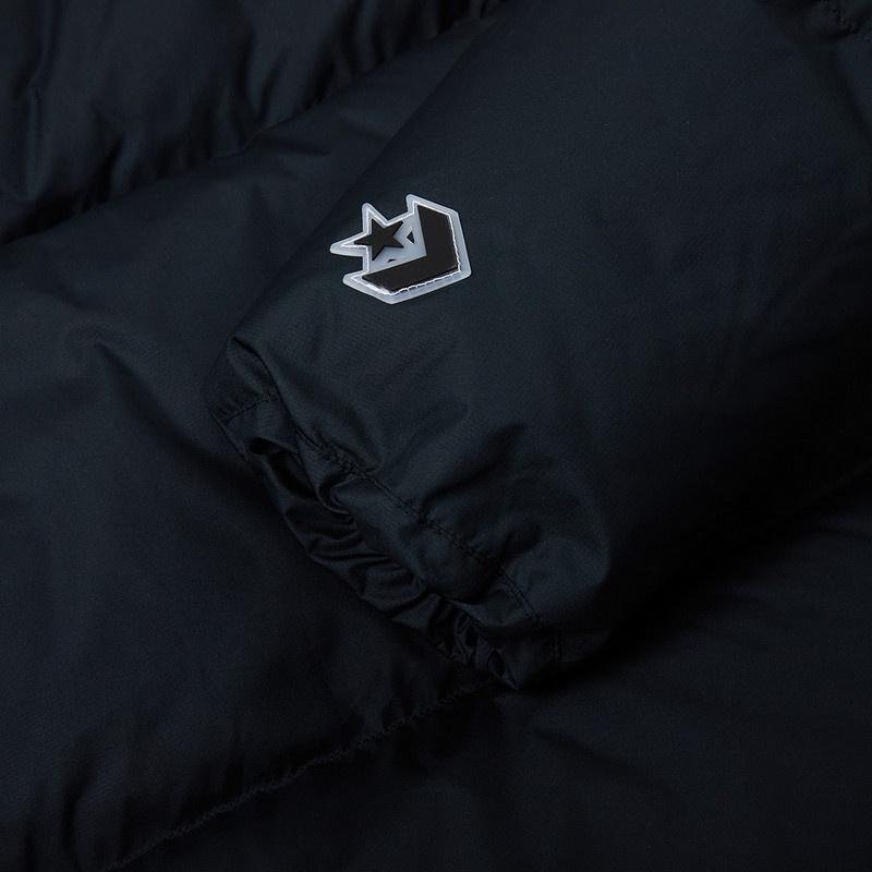 (WMNS) Converse Short Down Puffer Jacket Asia Sizing 'Black' Women's 10025204-A01