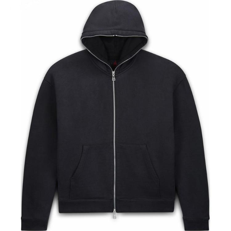 Air Jordan x Travis Scott Full Zip Hoodie Asia Sizing  Black  Men s DZ5501-010 XXL