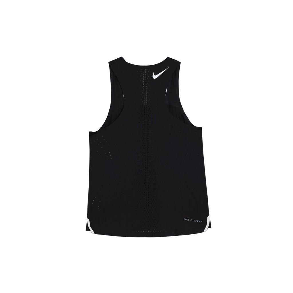 Nike Dri Fit Adv Aeroswift Logo Square Neck Tank Top Women Tops Black DM7551-010
