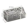 Living Room Desktop Tissue Box Water Ripple Clear Plastic Tissue Storage Box Multifunction Remote Control Holder Tissue Box