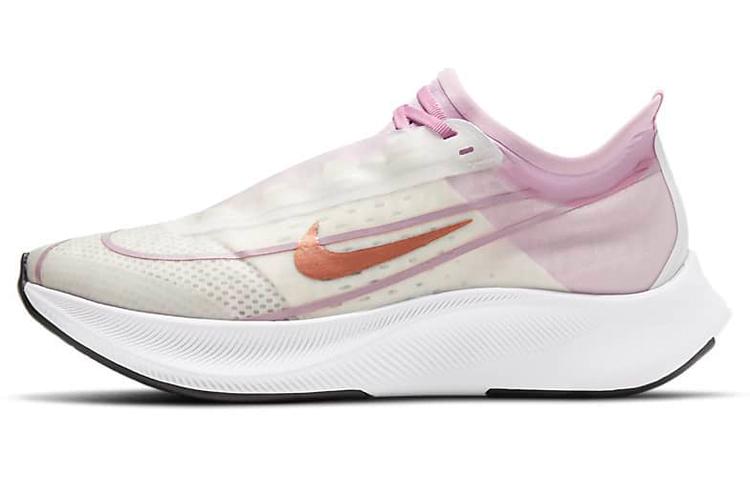 

Nike Zoom Fly 3 White Light Arctic Pink Bronze Women s AT8241-103 35.5