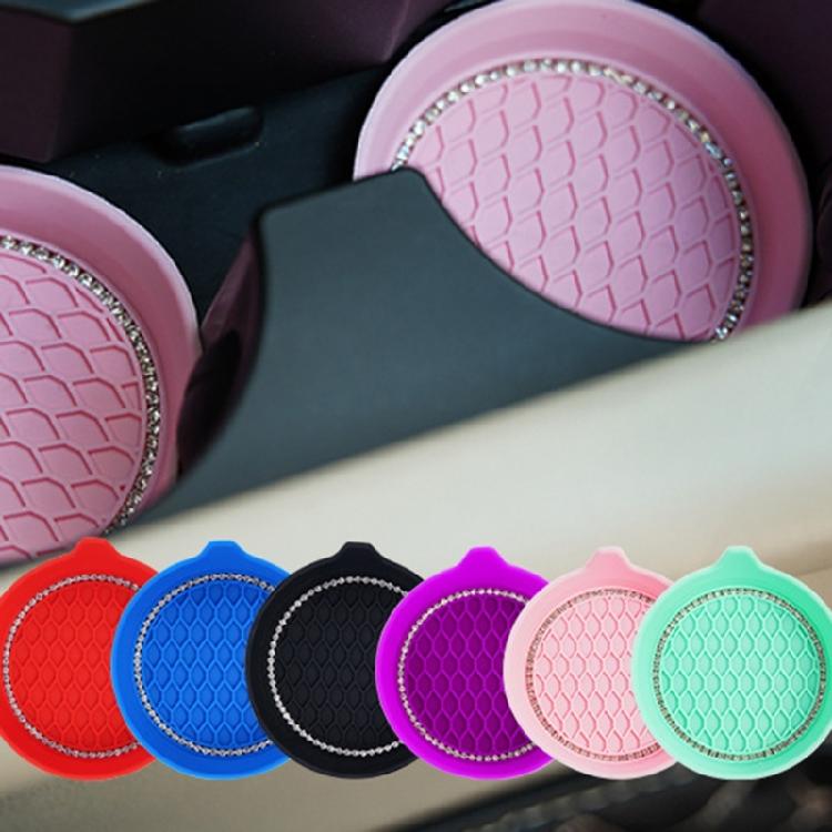 Cup Holder Pad Rhinestones Cup Holder Mat Bottle Holder Insert Coasters