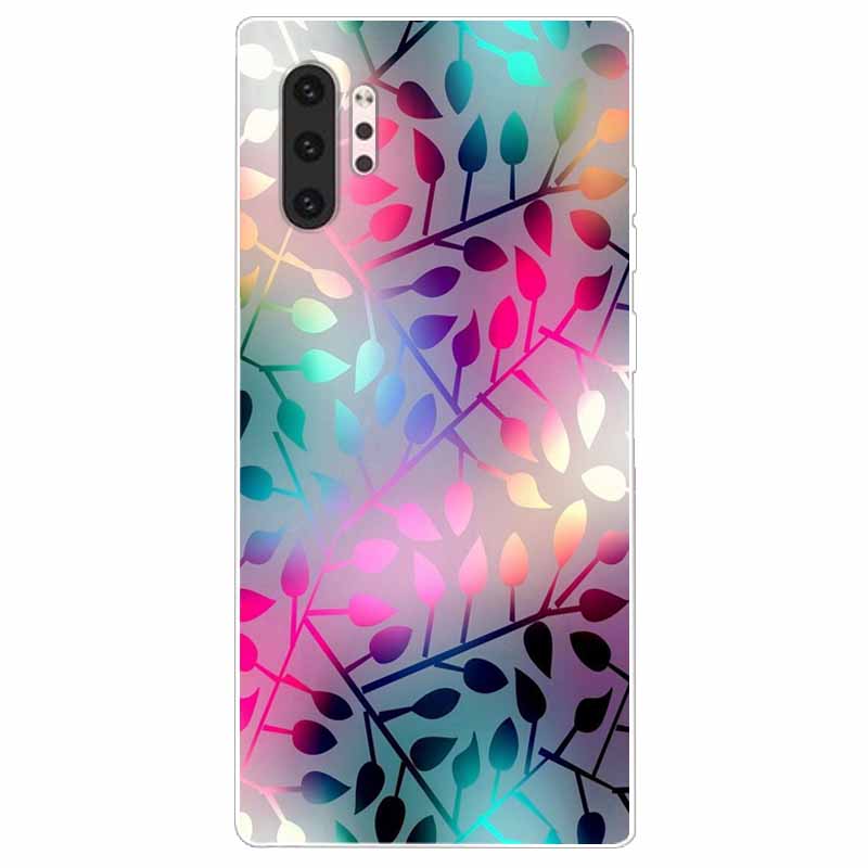 Phone Case For Samsung Note 10 Pro Plus Cover Note10 Silicone Soft Painted Wolf Coque for Samsung Galaxy Note 10 Lite TPU Bumper