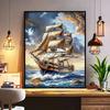 Seaside Scenery 5D Diamond Painting Kit Diamond Mosaic DIY Home Decor Gift for Adult Beginners New 2026