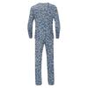 Parent-Child Matching Pajama Set Leopard Polka Dot Print Round Neck Long Sleeve Long Pants Loungewear