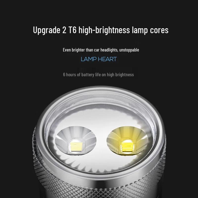WIDE AWAKE Dual-Source Rechargeable Diving Headlamp