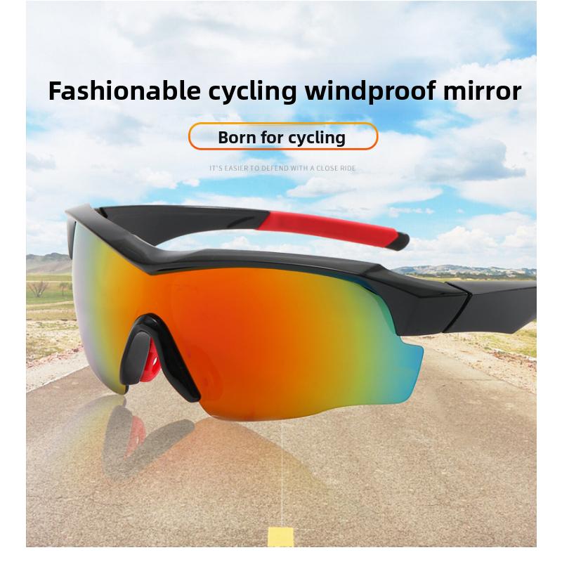 Ochelari de soare sport noi pentru bărbați, ochelari de soare de ciclism pentru exterior pentru femei, ochelari de protecție pentru bicicletă europeni și americani