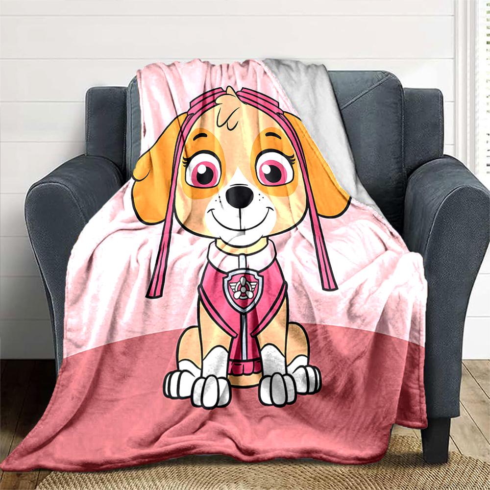 1pc Paw Paw11 Blanket, Gift, for Men and Women, Soft Blanket, Good for Sofa Bed Couch Travel, Lightweight Flannel Blanket