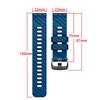 For Garmin Forerunner 265 255 Music 965 745 Silicone Watch Strap For Garmin Vivoactive 4 Venu 2 Venu 3 Smart Watchband Accessory