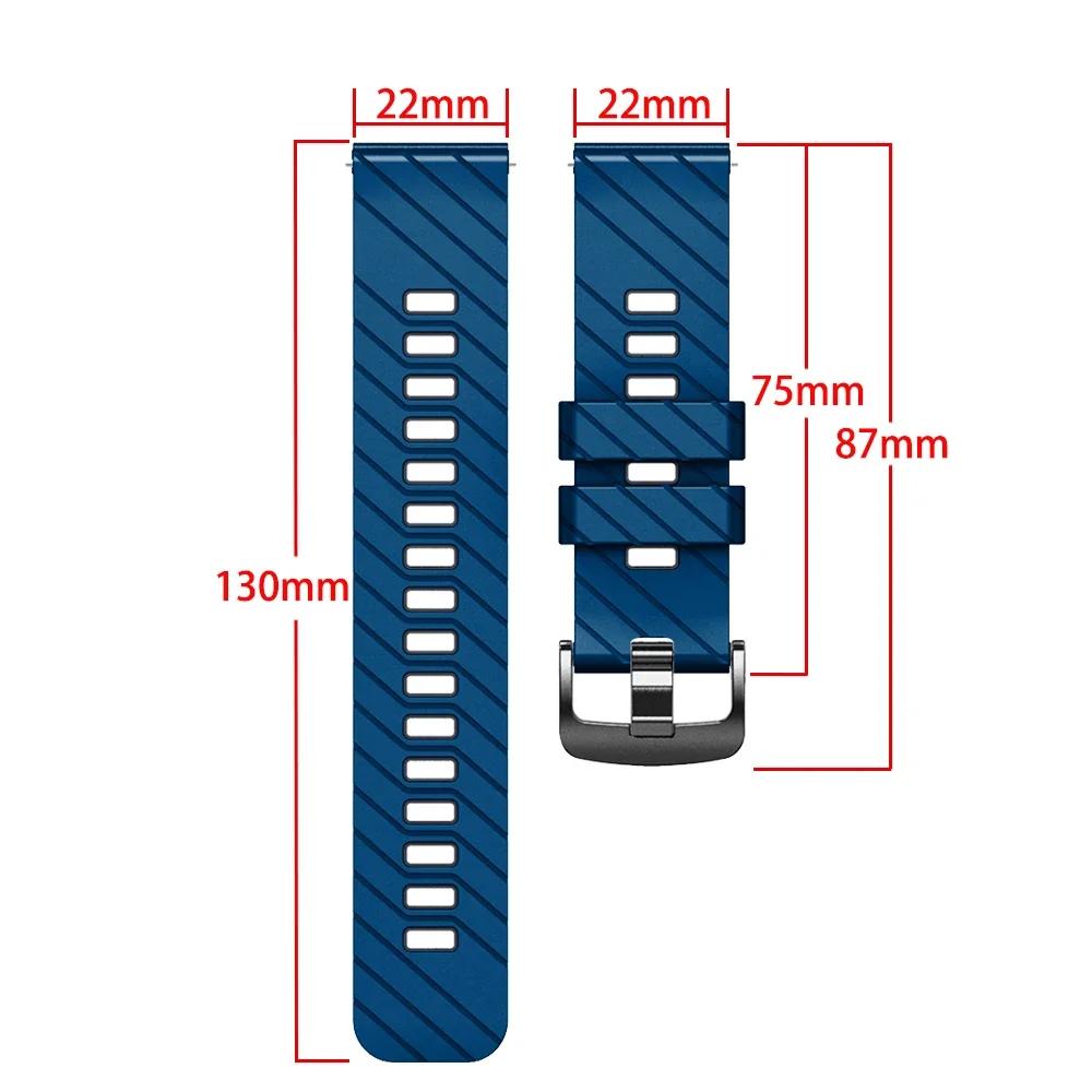 For Garmin Forerunner 265 255 Music 965 745 Silicone Watch Strap For Garmin Vivoactive 4 Venu 2 Venu 3 Smart Watchband Accessory