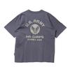 FADE WASH EMBROIDERY T-SHIRT U.S.AAC M 410 Charcoal 783-5134025
